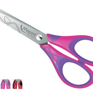 TESOURA ESCOLAR ESSENTIALS SOFT CORES SORTIDAS 13cm MAPED