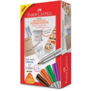 PINCEL MARCADOR MULTIUSO PONTA MEDIA - FABER-CASTELL