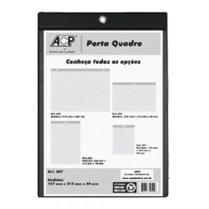 PORTA QUADRO VERTICAL 167X215X20 ACP 307