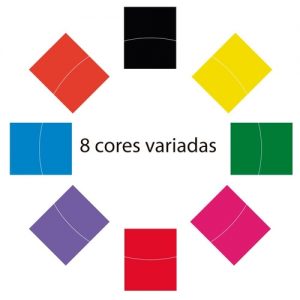 PAPEL COLOR SET CARDS A3 80G C/32FLS 8 CORES