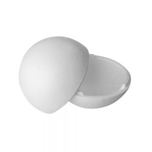 BOLA DE ISOPOR 250MM (METADE)