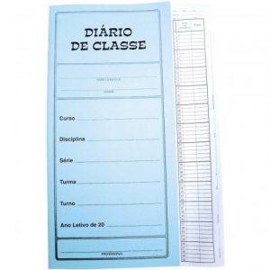 DIARIO DE CLASSE MENSAL 12FLS TAMOIO