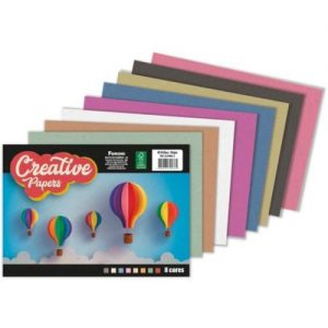 FOLHA CREATIVE PAPER 8 CORES 40FLS FORONI