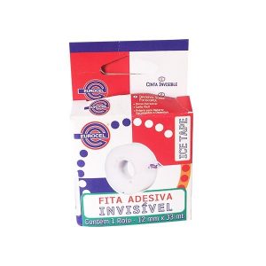 FITA ADESIVA INVISIVEL 12X33 - EUROCEL