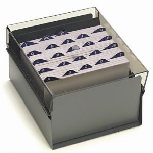 FICHARIOS DE ACRILICO 6X9 UNIDADE ACRIMET