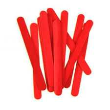 PALITO DE PICOLE C/100 VERMELHO THEOTO