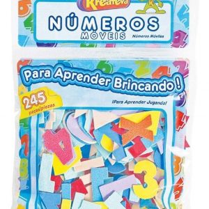 NUMEROS MOVEL 245PC KREATEVA