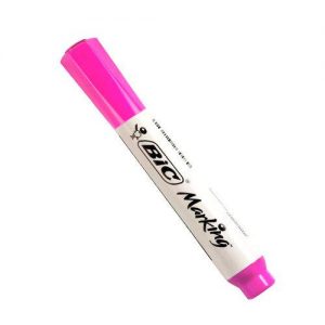 MARCADOR P/QUADRO BRANCO MARKING ROSA BIC