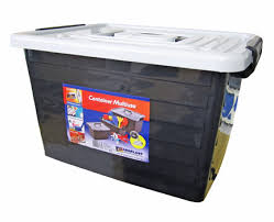 ORGANIZADOR 30L TRAVA E RODAS CONTAINER