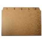 INDICES PARA FICHARIOS 1-31 5X8 CARTAO KRAFT - MANO