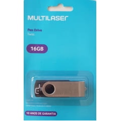 PEN DRIVE USB TWIST 16GB UNIDADE PD588 - MULTILASER