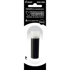 CARTUCHO DE REPOSIÇÃO PRETO VBOARD MASTER PILOT