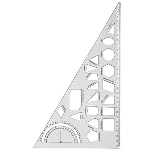 ESQUADRO GEOMETRICO CRISTAL WALEU
