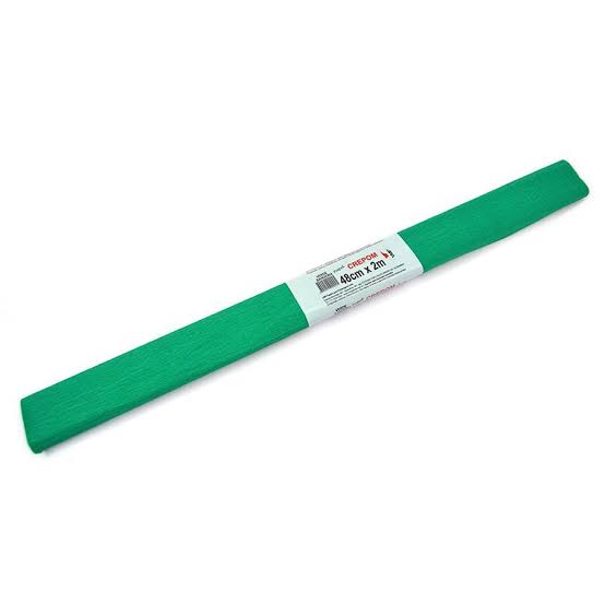 PAPEL CREPOM 48CMX2M VERDE BANDEIRA 219.1.27 - VMP
