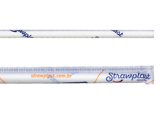 CANUDO DE PAPEL BIODEGRADÁVEL SACHE STRAWPLAST C/10