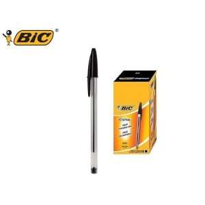 CANETA ESFEROGRAFICA CRISTAL PRETA 835208 - BIC