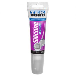 COLA ADESIVO INSTANTANEO SILICONE ACETICO 50G. - TEKBOND