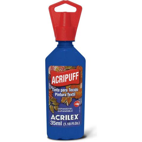 TINTA RELEVO ACRIPUFF AZUL TURQUESA ACRILEX