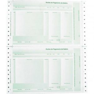 FORMULÁRIO CONTINUO-IMPRESSOS RECIBO PGTO LAB02 2 VIAS VERDE PCT/250 - INFORMS