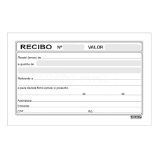 BLOCO RECIBO C/50FLS 21X15CM ROTERMUND