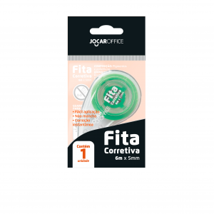 CORRETIVO EM FITA JOCAR OFFICE 6M 91211 - LEONORA