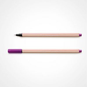 CANETA PONTA POROSA MICROLINE LILAS 0.4 01546-LL - COMPACTOR