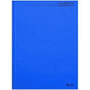 CADERNO CALIGRAFIA CAPA DURA LISO 48FL BROCHURAO AZUL - TAMOIO