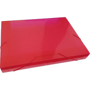 PASTA PROPOSTA PLASTICA C/ ORELHA VERMELHO ACP