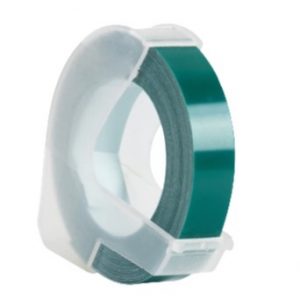 Fita Vinilica Rotulador Manual Dymo 9mm X 3m verde