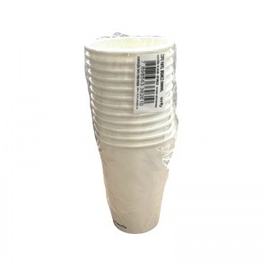 Copo Descartável de Papel ECOLÓGICO 300 ml Branco C/12 - Scrity
