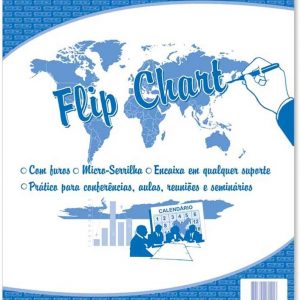 BLOCO FLIP CHART C/50 FLS 630X800 S.DOMINGOS