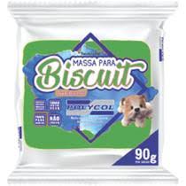 MASSA BISCUIT VERDE FOLHA 90G POLYCOL