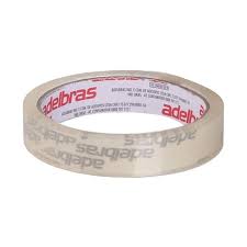 FITA ADESIVA POLISIL 12MMX50M TRANSPARENTE 0814000002 - ADELBRAS