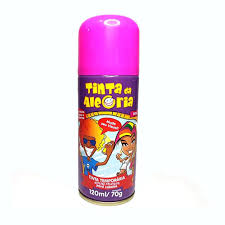 TINTA SPRAY CABELO 120ML ALEGRIA ROSA TA12