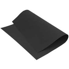 PLACA EM EVA 1,6MM PLACA 40X48CM PRETO 9723 - MAKE+