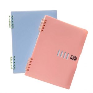 CADERNO 14X20CM A5 50F C/PORTA DOCUMENTO HE58211