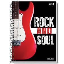 CADERNO 10X1 CAPA DURA ROX 200FLS. 5-2481-1 - PAUTA BRANCA
