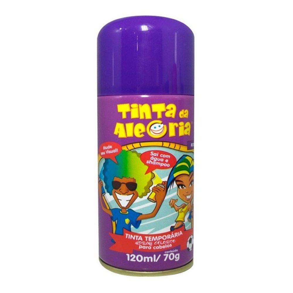 TINTA SPRAY PARA CABELO 120ML ROXO