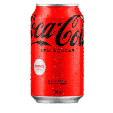 COCA-COLA S/ AÇUCAR LATA 350ML