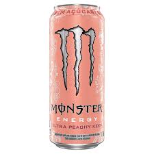 MONSTER ENERGY ULTRA PEACHY KEEN LATA 473ML