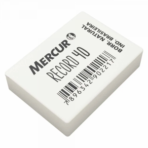 BORRACHA BRANCA RECORD 40 B0101005-0 - MERCUR
