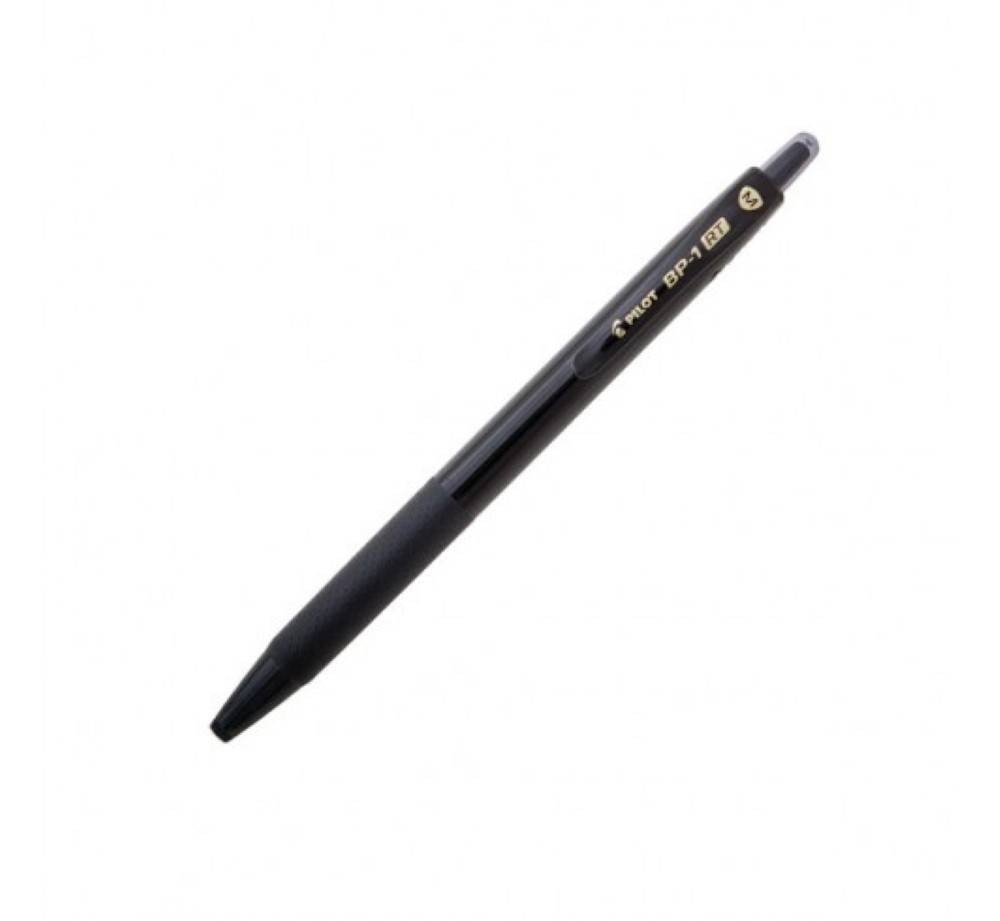 CANETA ESFEROGRAFICA RETRATIL BP-1 RT 1.0 MEDIA PRETA 2410046PT - PILOT
