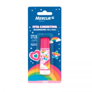 CORRETIVO EM FITA RECARREG. 5MMX6M CORES MAGICAS B01010103032 - MERCUR