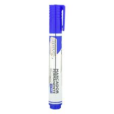 PINCEL MARCADOR PERMANENTE LINHA PRIME RECARREGAVEL AZUL CA7011 - BRW