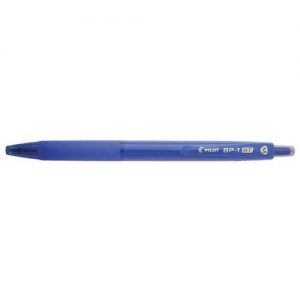 CANETA ESFEROGRAFICA RETRATIL BP-1 RT 1.0 MEDIA AZUL 2410046AZ - PILOT