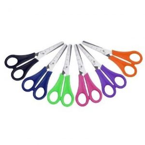 TESOURA ESCOLAR SORTIDAS 13CM PEQ. LEO&LEO 4500 - LEONORA