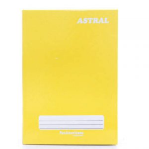 CADERNO 1/4 1M/48F CD COSTURADO AMARELO 3152 - PANAMERICANA