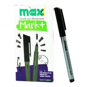 CANETA P/RETROPROJETOR MARK AZUL 709046 - MAXPRINT