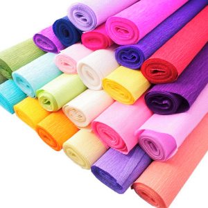 PAPEL CREPON VERMELHO