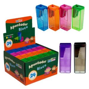 APONTADOR PLASTICO COLOR CDEPOSITO LEOLEO
